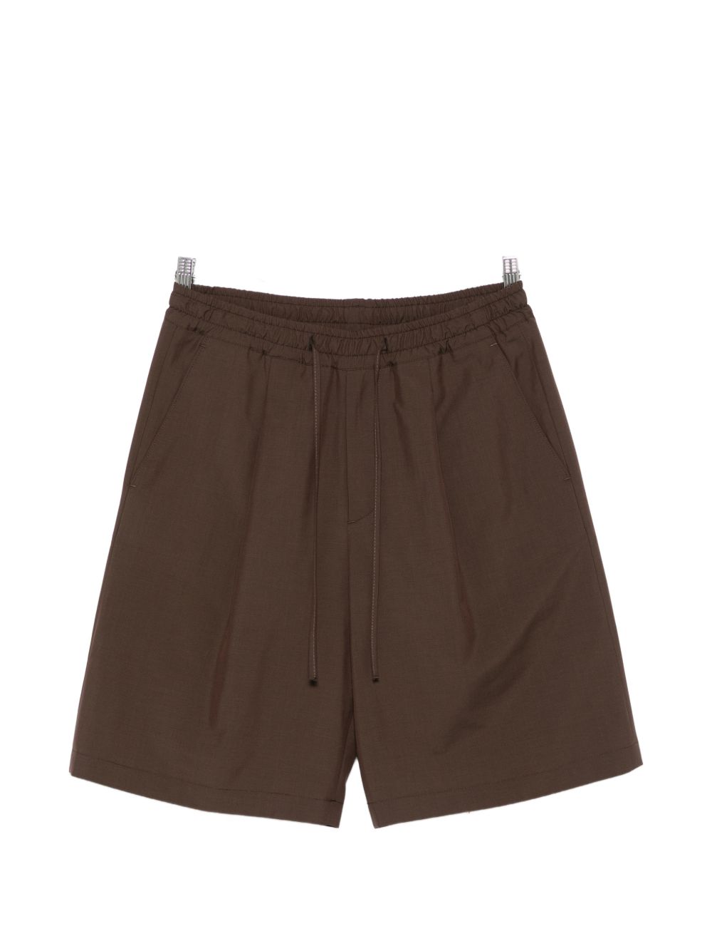 Shorts con coulisse in marrone Grayed - uomo 