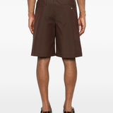 Shorts con coulisse in marrone Grayed - uomo 