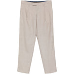 Pantaloni a pieghe Albert in beige Grayed - uomo 