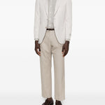 Pantaloni a pieghe Albert in beige Grayed - uomo 
