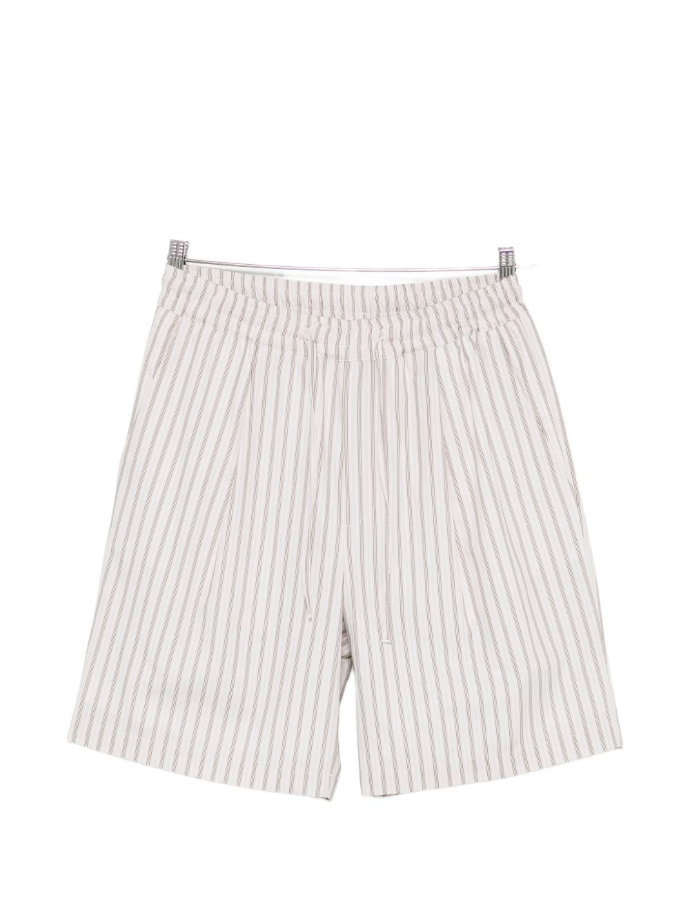 Pantaloncini a righe in beige Grayed - uomo 