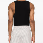 Pantaloncini a righe in beige Grayed - uomo 