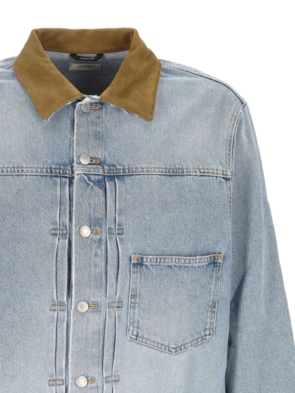 Giacca con colletto a coste blu Haikure - uomo 