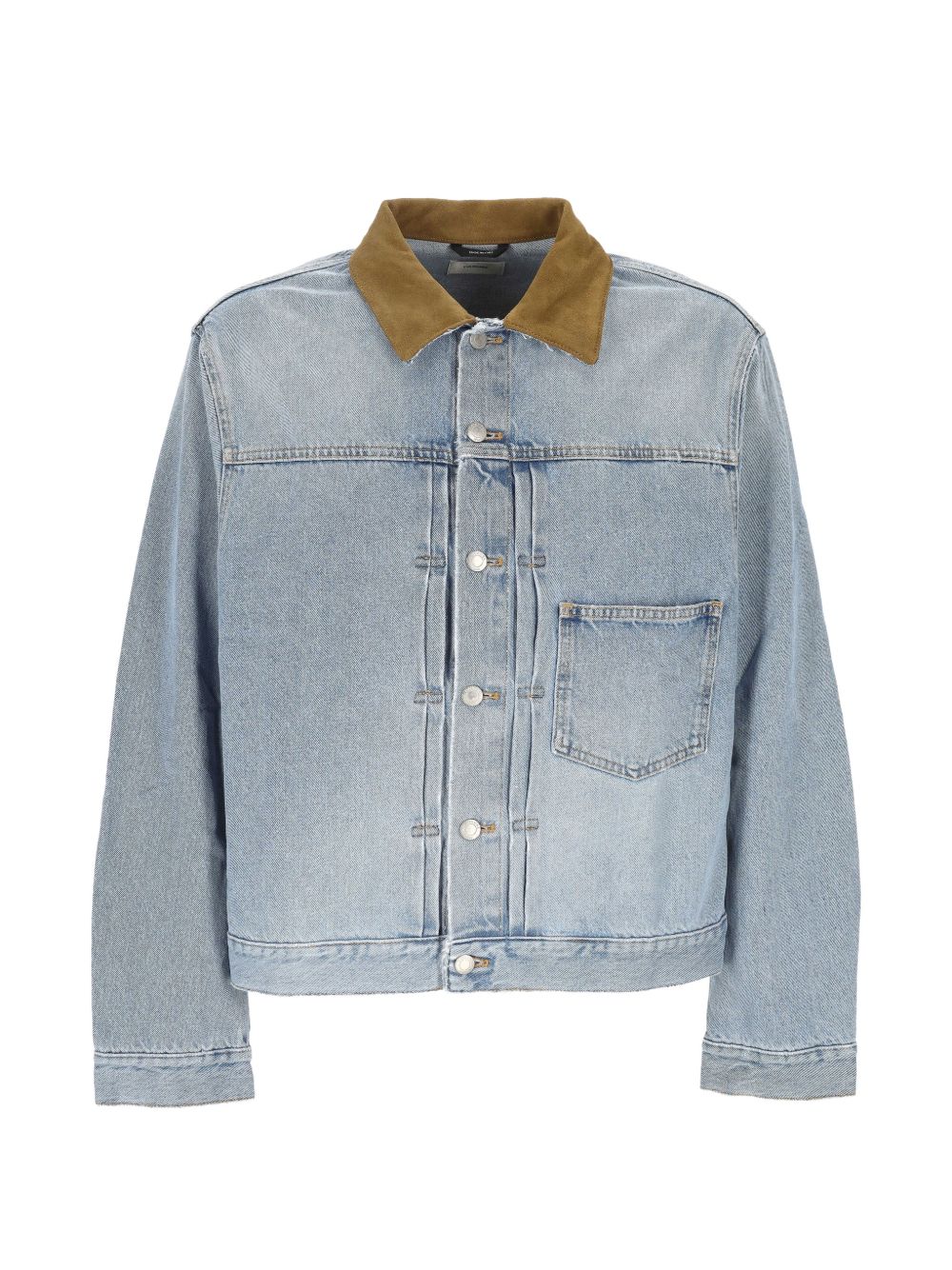 Giacca con colletto a coste blu Haikure - uomo 