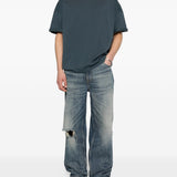 T-shirt Girocollo Virgil in blue Haikure - uomo 