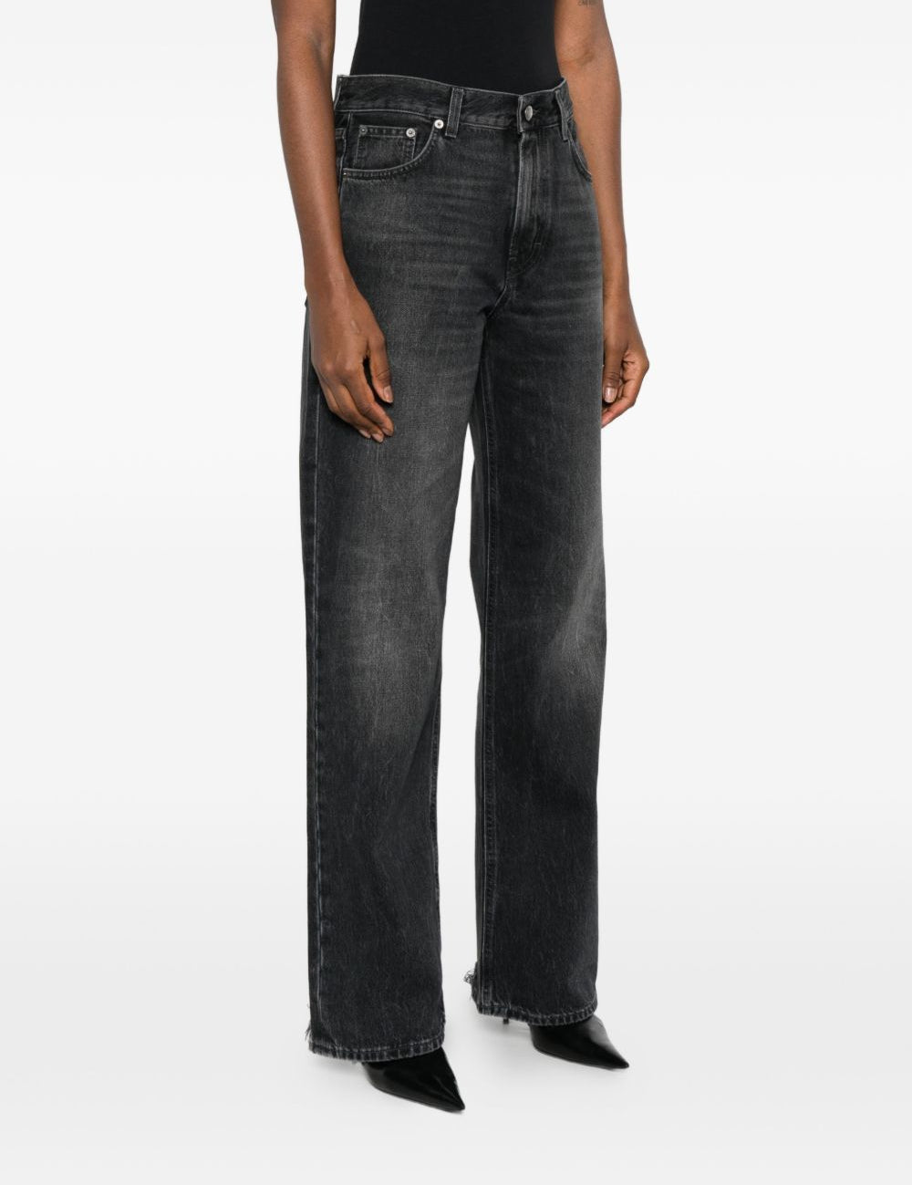 Jeans Korea in nero Haikure - donna 