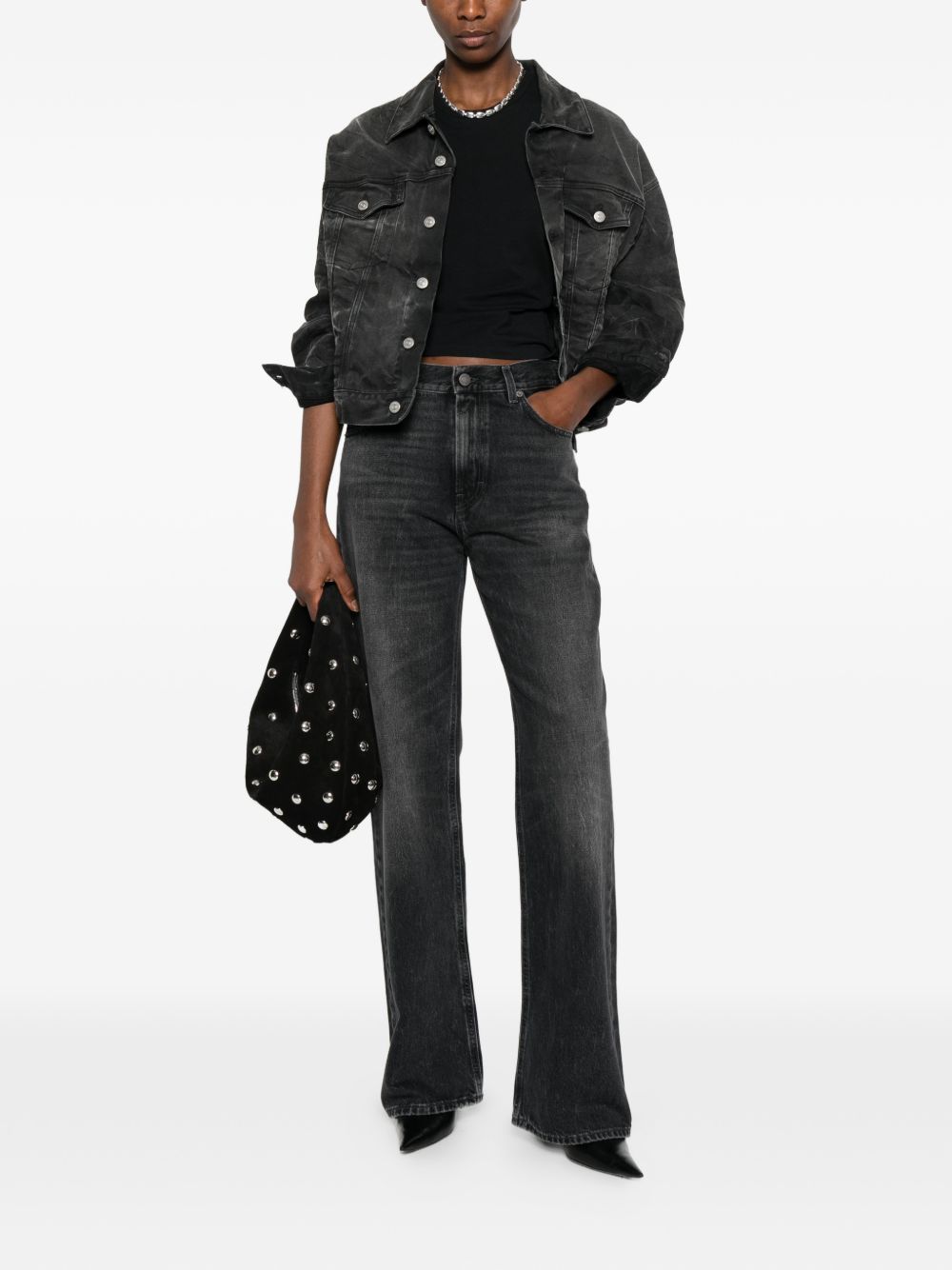 Jeans Korea in nero Haikure - donna 