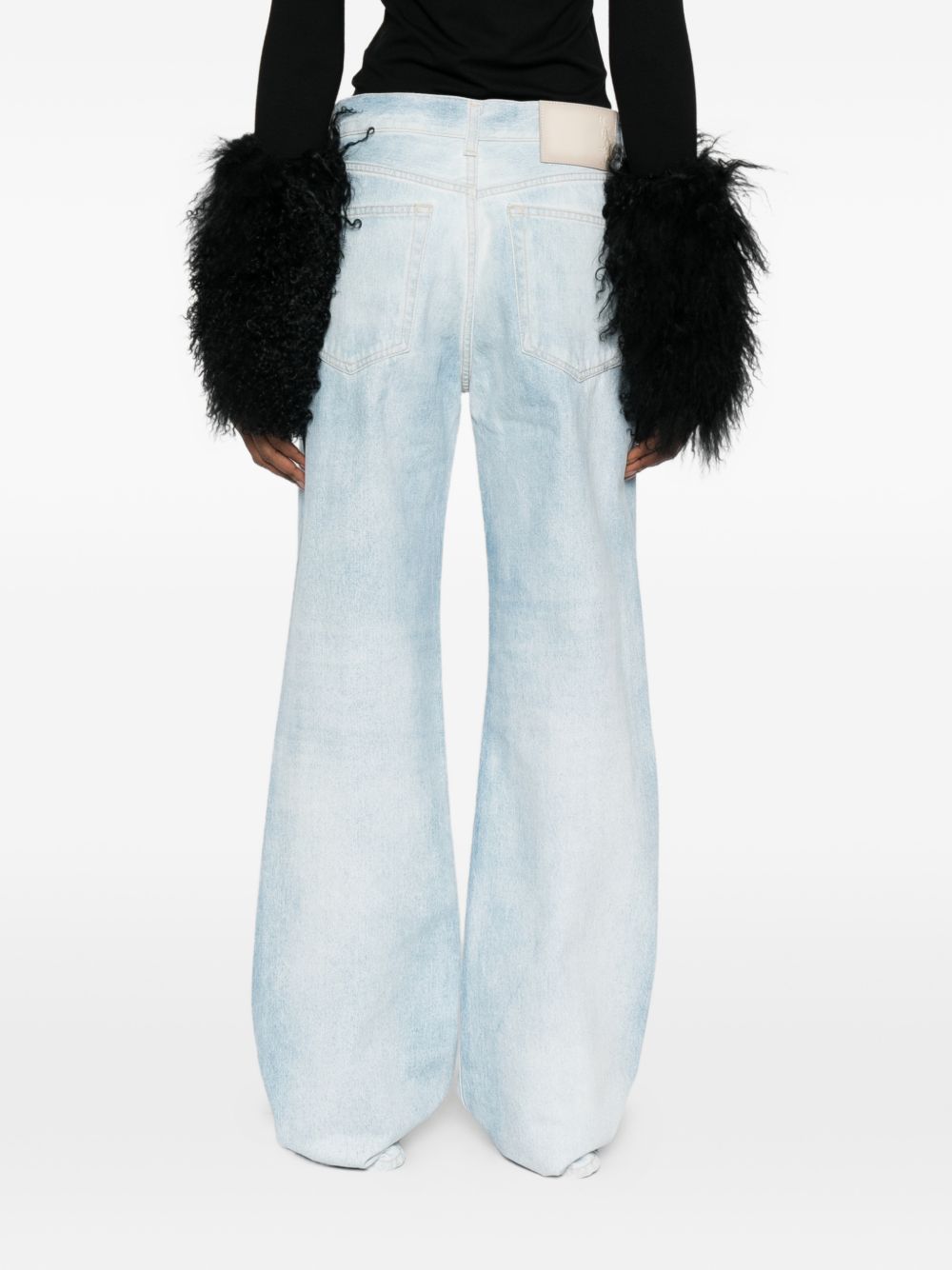 Jeans con cinque tasche in blu Haikure - donna 