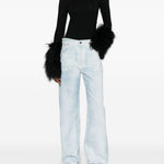 Jeans con cinque tasche in blu Haikure - donna 