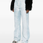 Jeans con cinque tasche in blu Haikure - donna 