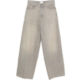 Jeans a gamba larga con effetto sbiadimento bethany in beige Haikure - donna 