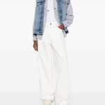 Jeans con design a cinque tasche in bianco Haikure - donna 