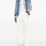 Jeans con design a cinque tasche in bianco Haikure - donna 
