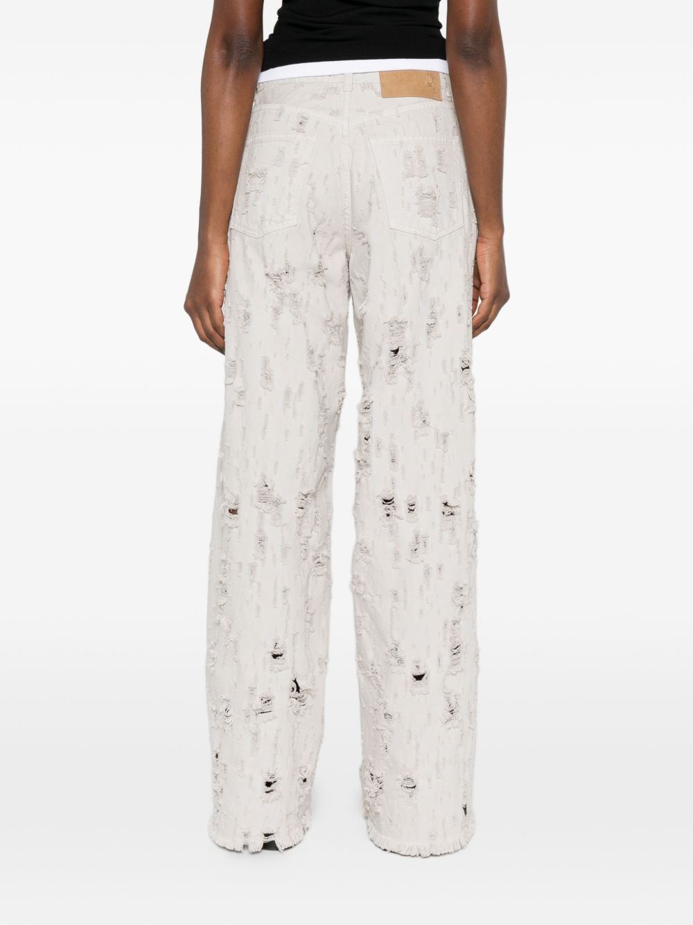 Bethany bull distrugge I jeans sfruttati in grigi Haikure - donna 
