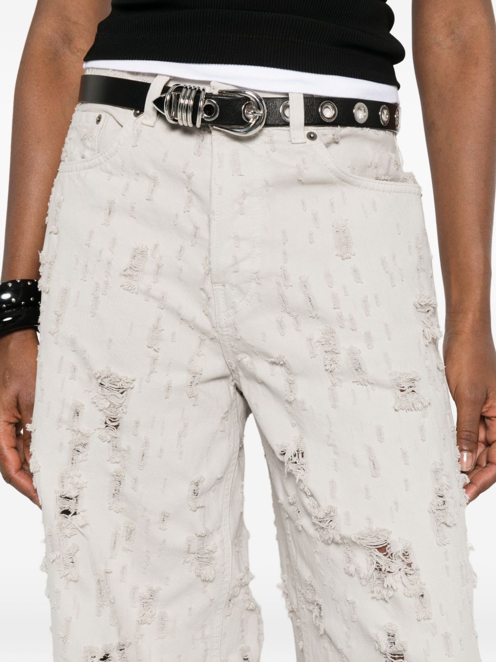 Bethany bull distrugge I jeans sfruttati in grigi Haikure - donna 
