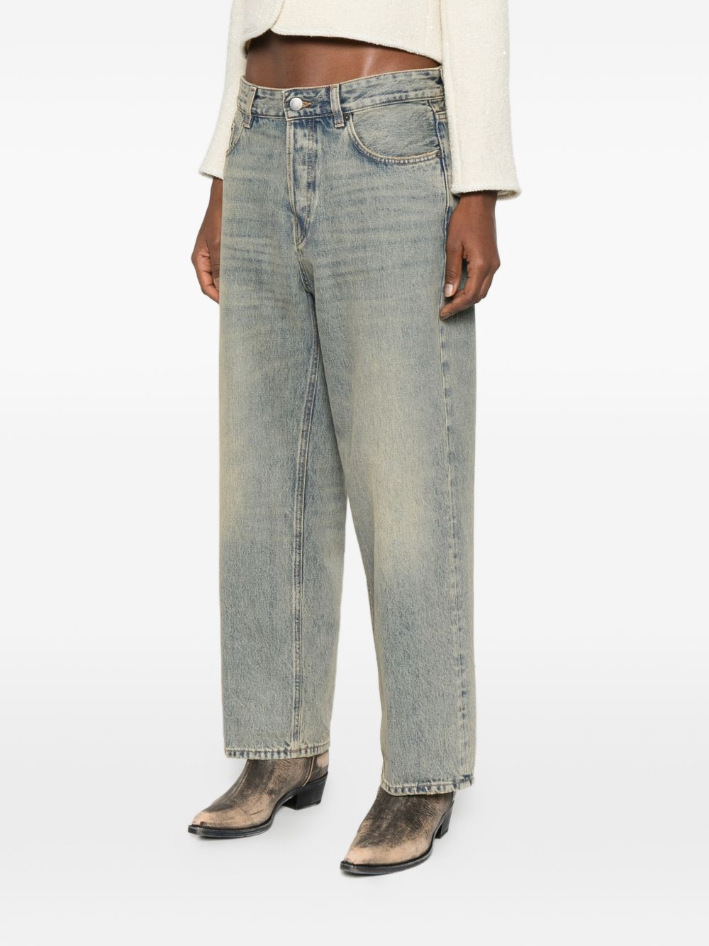 Jeans a bottoni in blu Haikure - donna 