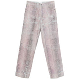 Jeans con stampa in blu e rosa Haikure - donna 