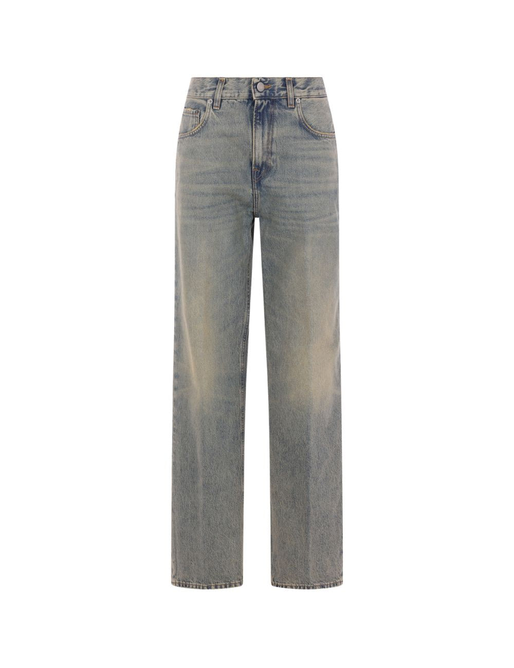 Jeans con bottoni in grigio Haikure - donna 