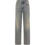 Jeans con bottoni in grigio Haikure - donna 