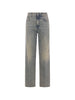 Jeans con bottoni in grigio Haikure - donna
