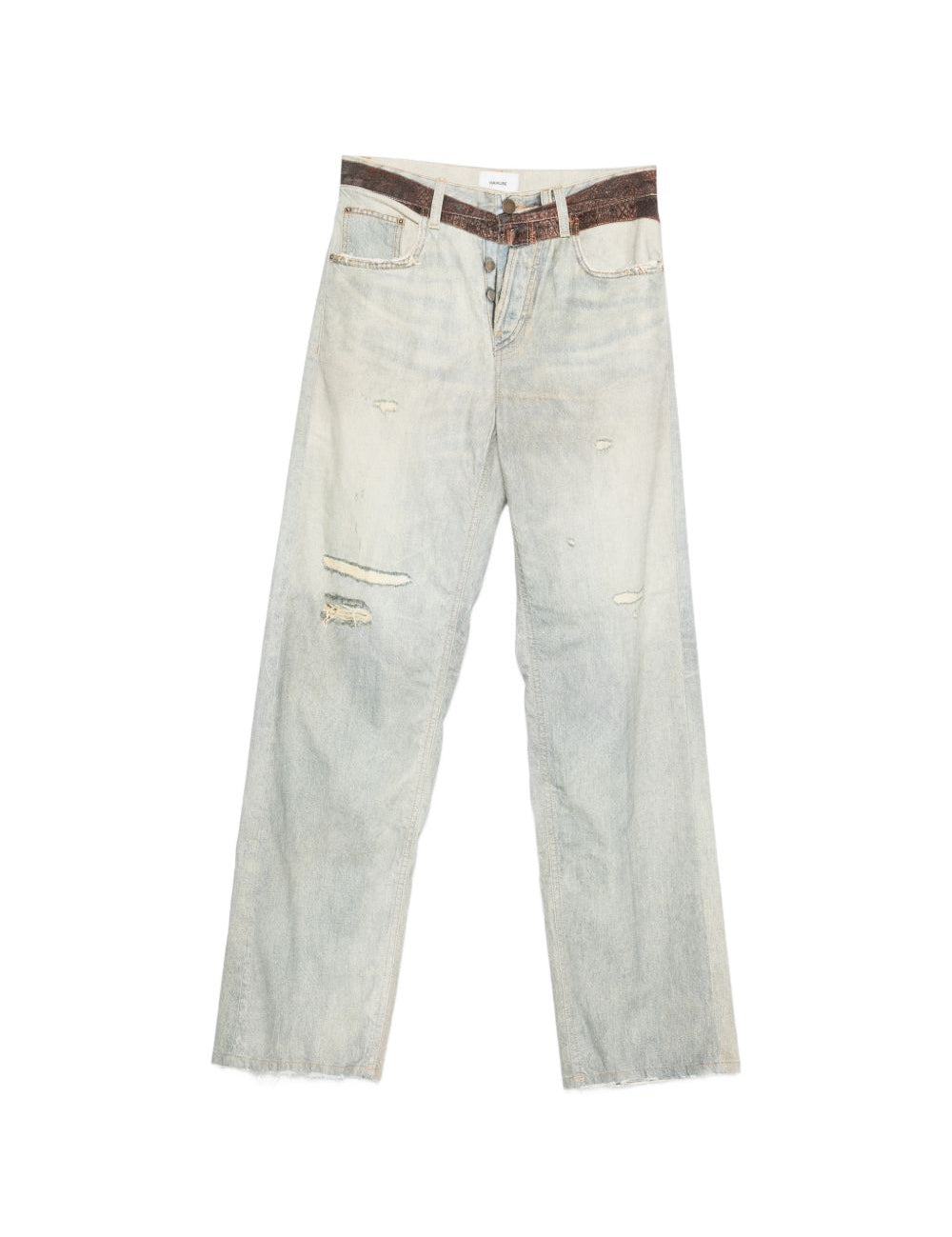 Pantaloni con cintura stampata Bonnie in blu Haikure - donna 