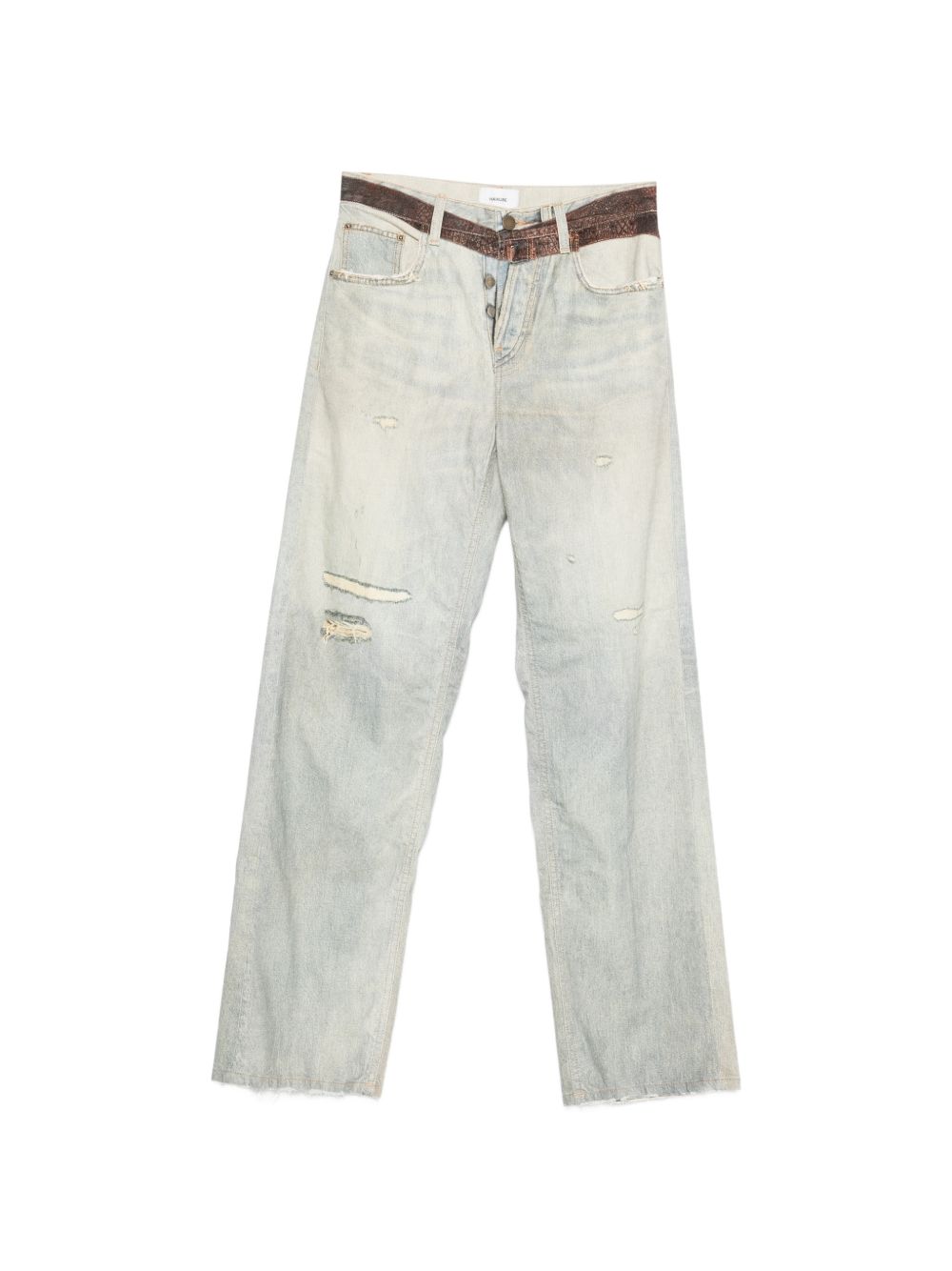 Pantaloni con cintura stampata Bonnie in blu Haikure - donna 