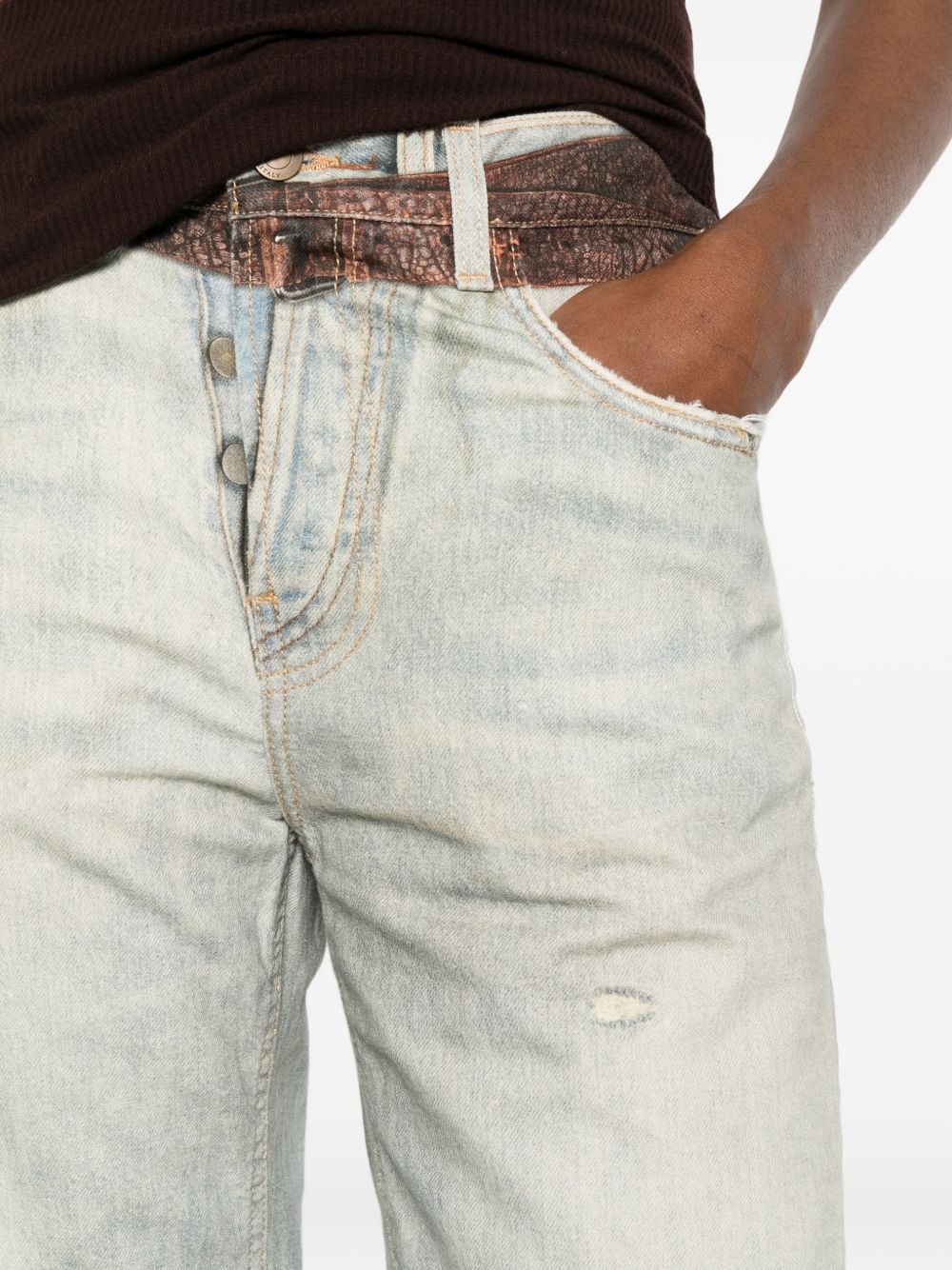 Pantaloni con cintura stampata Bonnie in blu Haikure - donna 