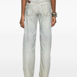 Pantaloni con cintura stampata Bonnie in blu Haikure - donna 