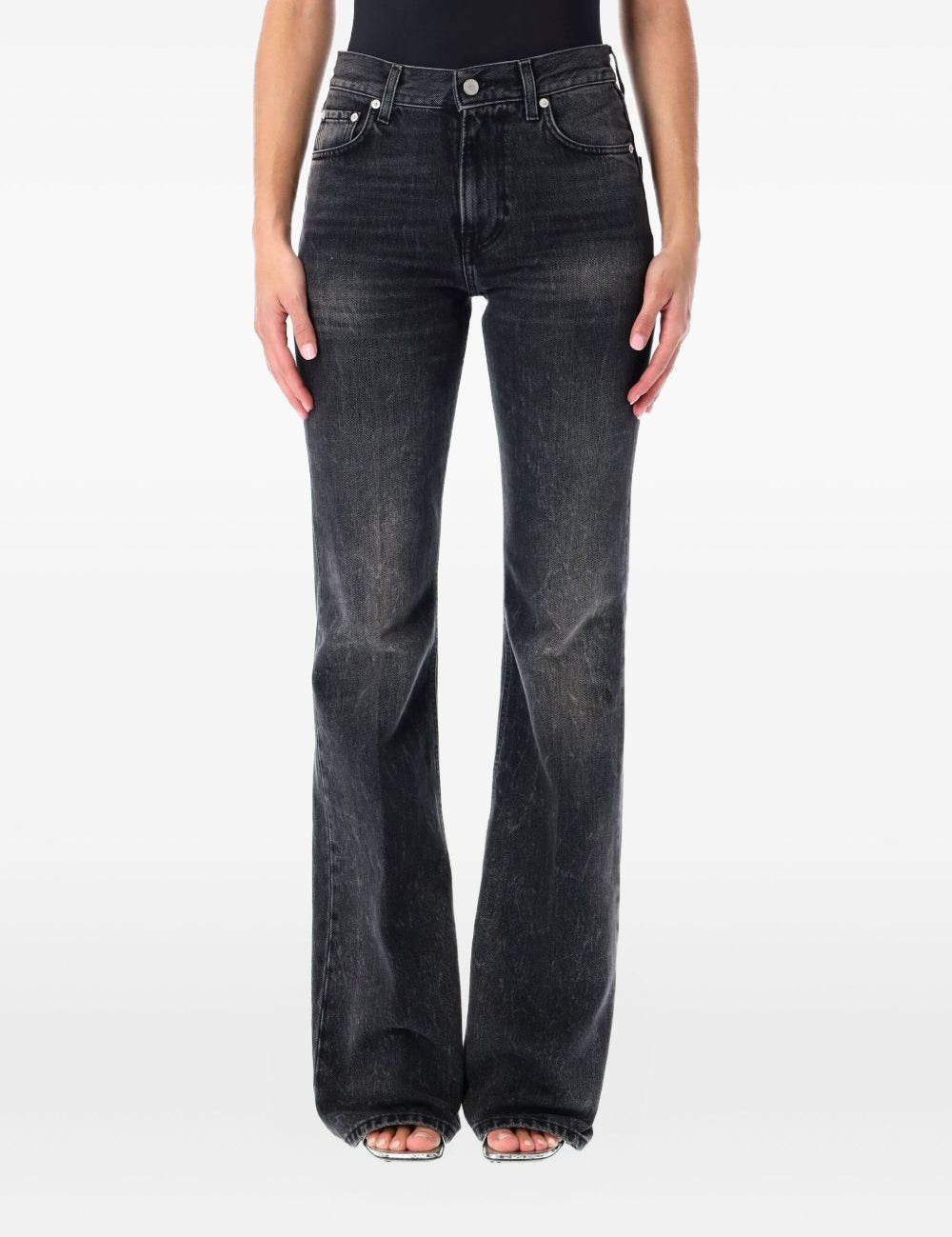 Jeans Flora in nero Haikure - donna 