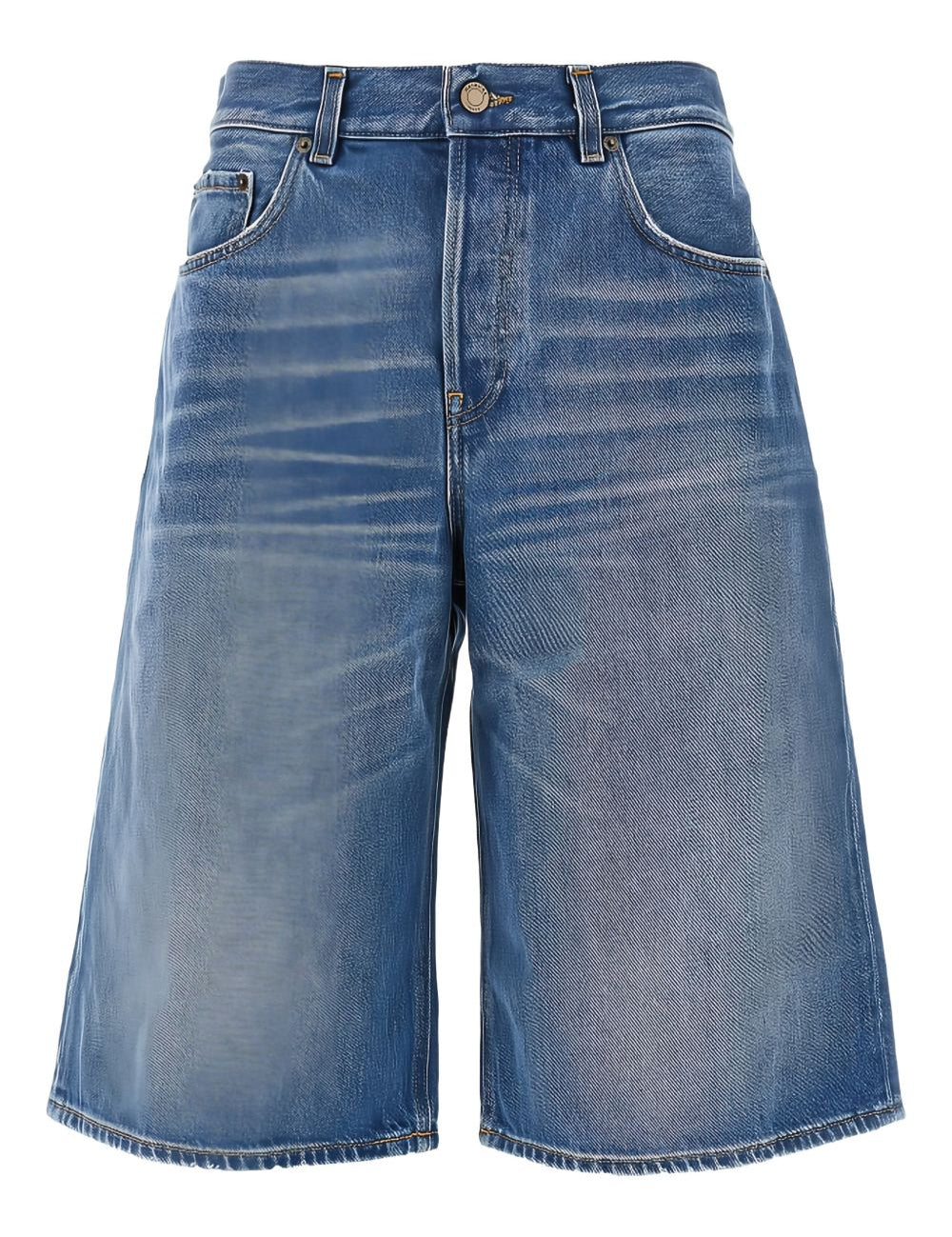 Shorts denim con cinque tasche in blu Haikure - donna 