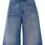 Shorts denim con cinque tasche in blu Haikure - donna 