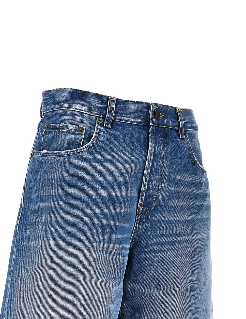 Shorts denim con cinque tasche in blu Haikure - donna 
