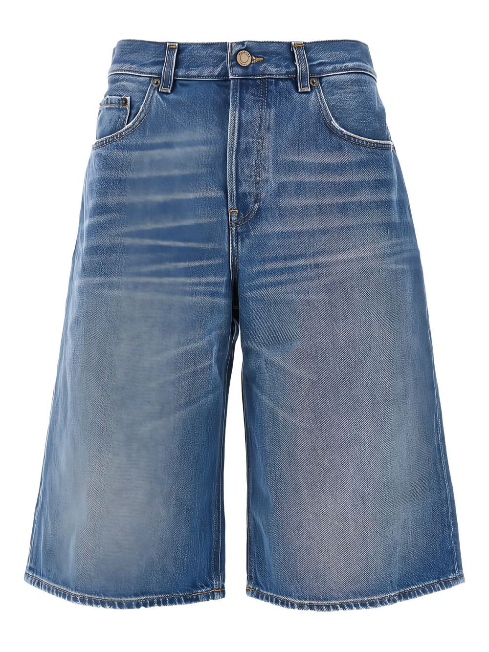 Shorts denim con cinque tasche in blu Haikure - donna 