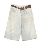 Shorts con stampa in blu Haikure - donna 