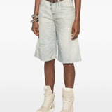 Shorts con stampa in blu Haikure - donna 