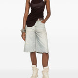 Shorts con stampa in blu Haikure - donna 