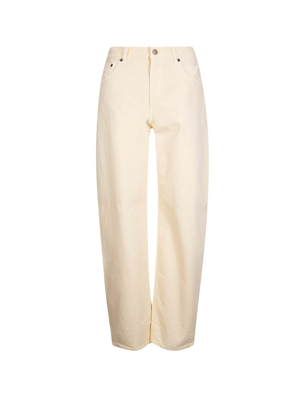 Jeans bibi a vita alta  in giallo Haikure - donna 