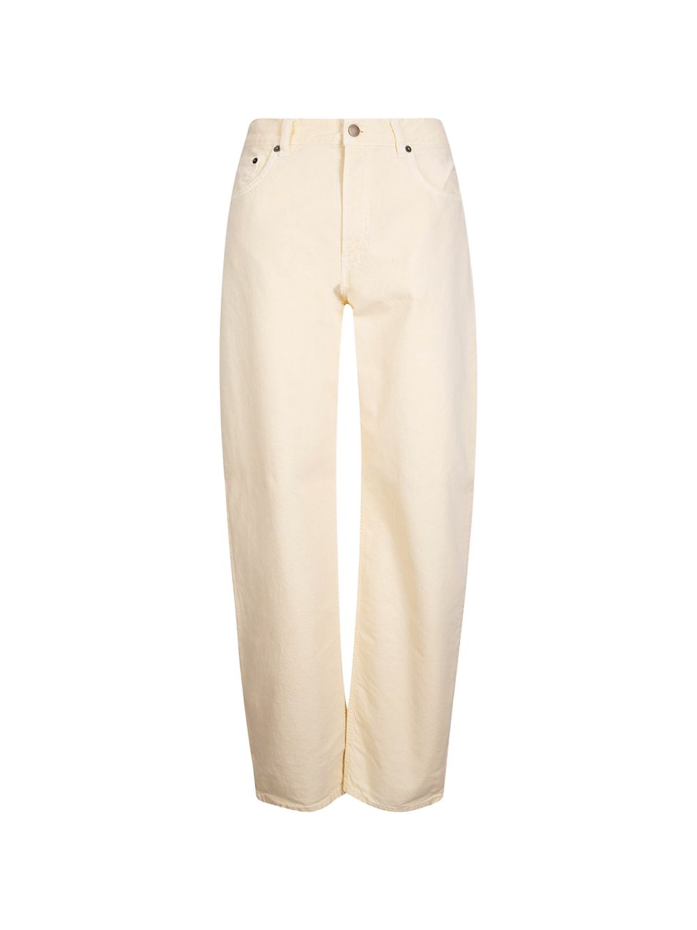 Jeans bibi a vita alta  in giallo Haikure - donna 