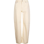 Jeans bibi a vita alta  in giallo Haikure - donna 
