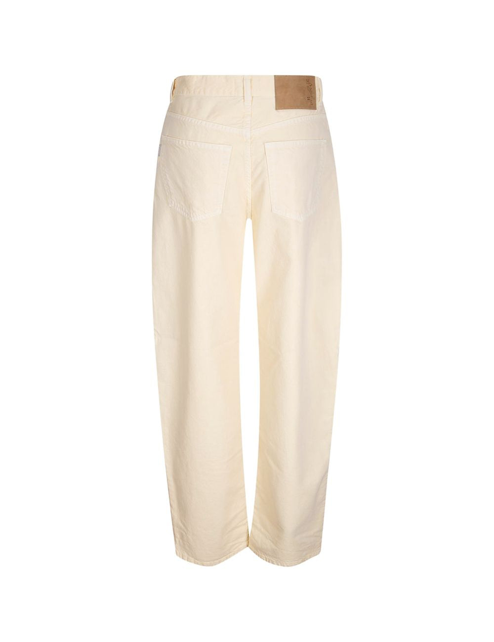 Jeans bibi a vita alta  in giallo Haikure - donna 