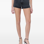 Shorts denim in nero Haikure - donna 
