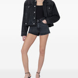 Shorts denim in nero Haikure - donna 