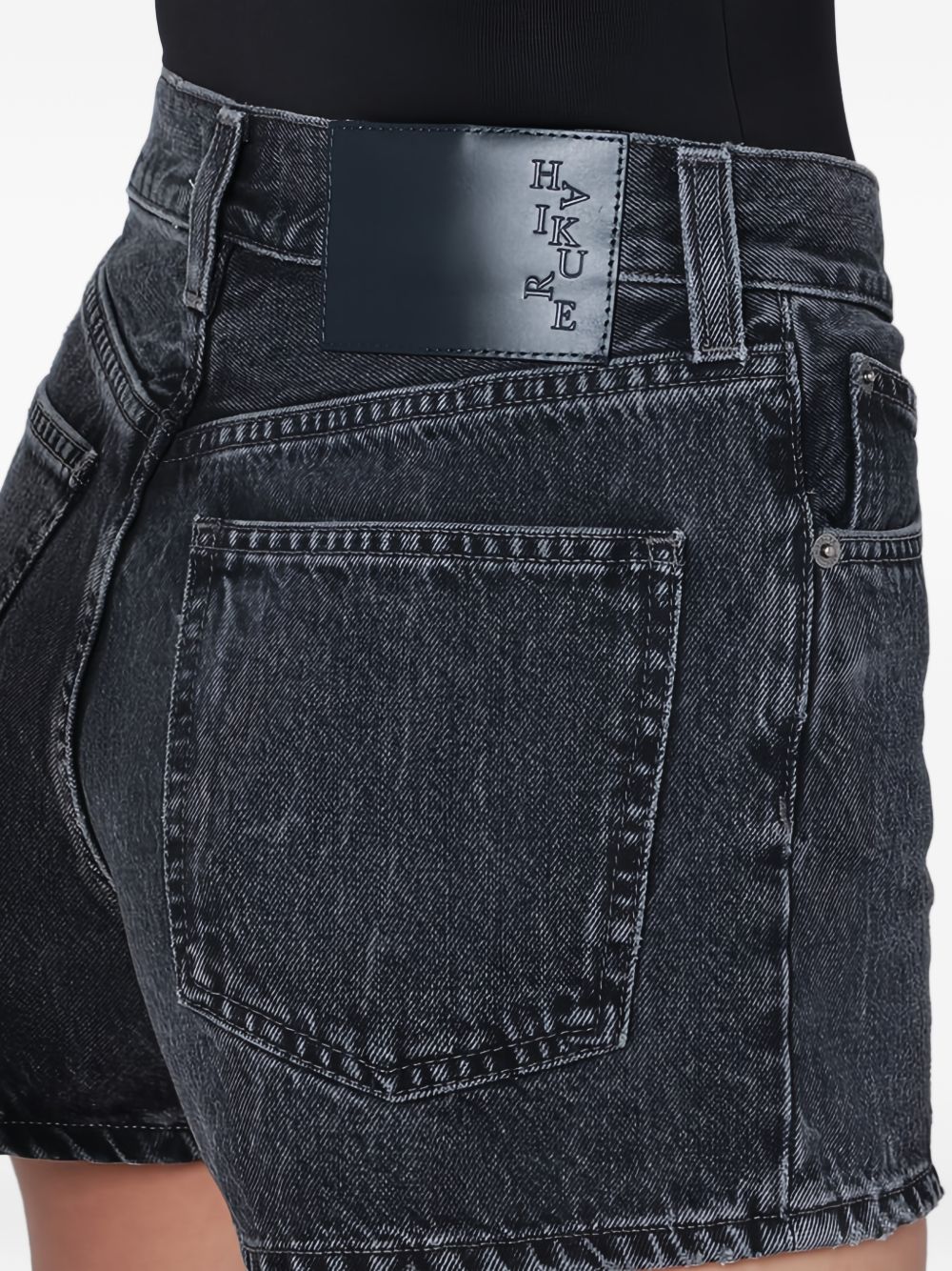 Shorts denim in nero Haikure - donna 