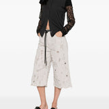 Shotrs strappati Beck Bull Destroy in beige Haikure - donna 