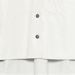Camicia a maniche corte in pelle Avril in beige Haikure - donna 