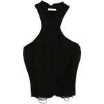 Canotta Liz con effetto vissuto in nero Haikure - donna 