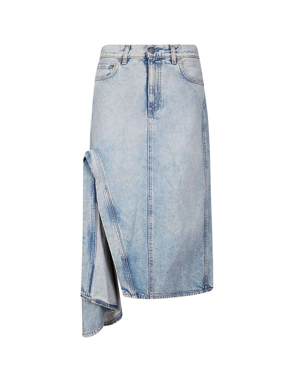 Gonna con applicazione in blu Haikure - donna 