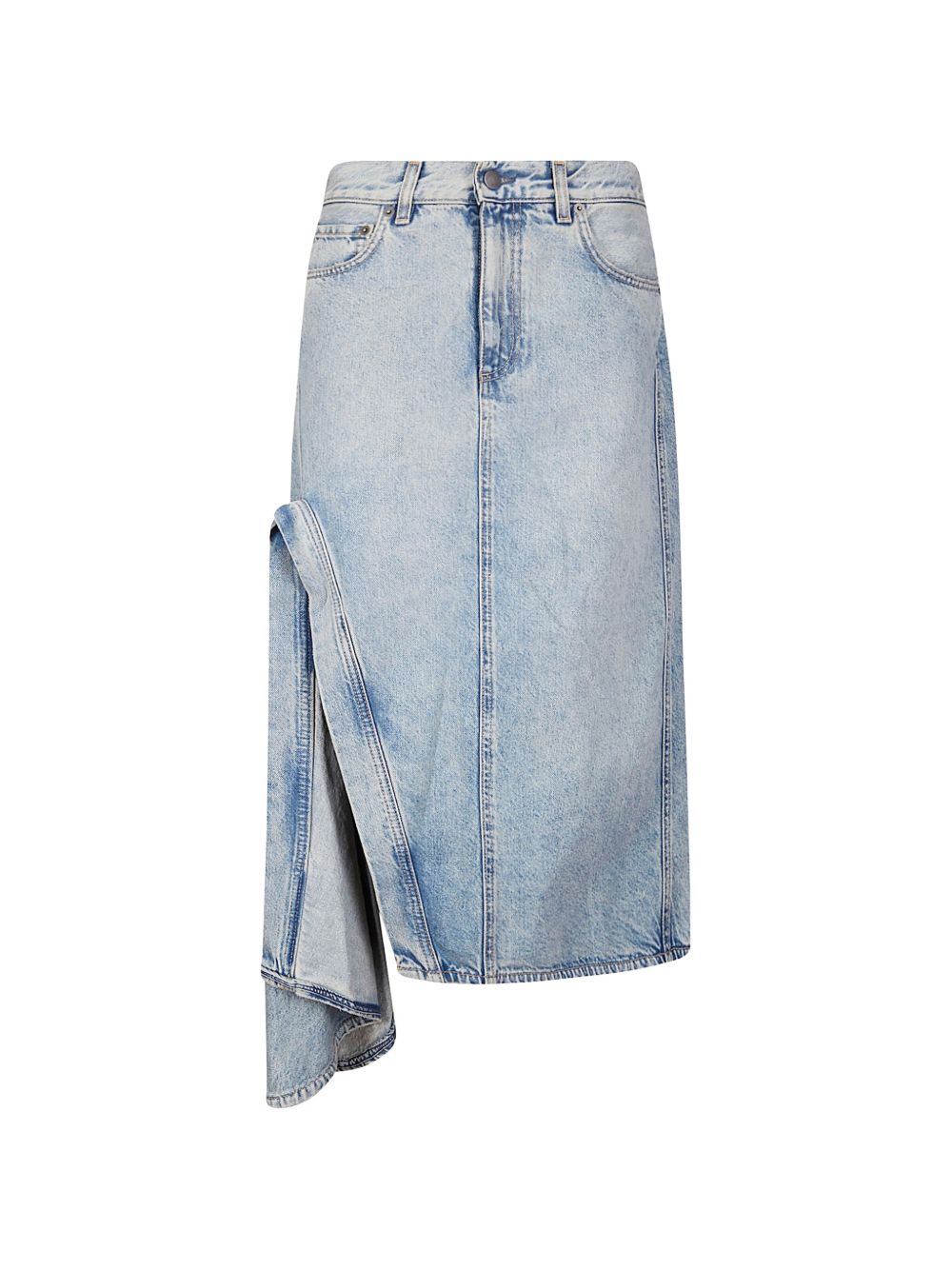 Gonna con applicazione in blu Haikure - donna 