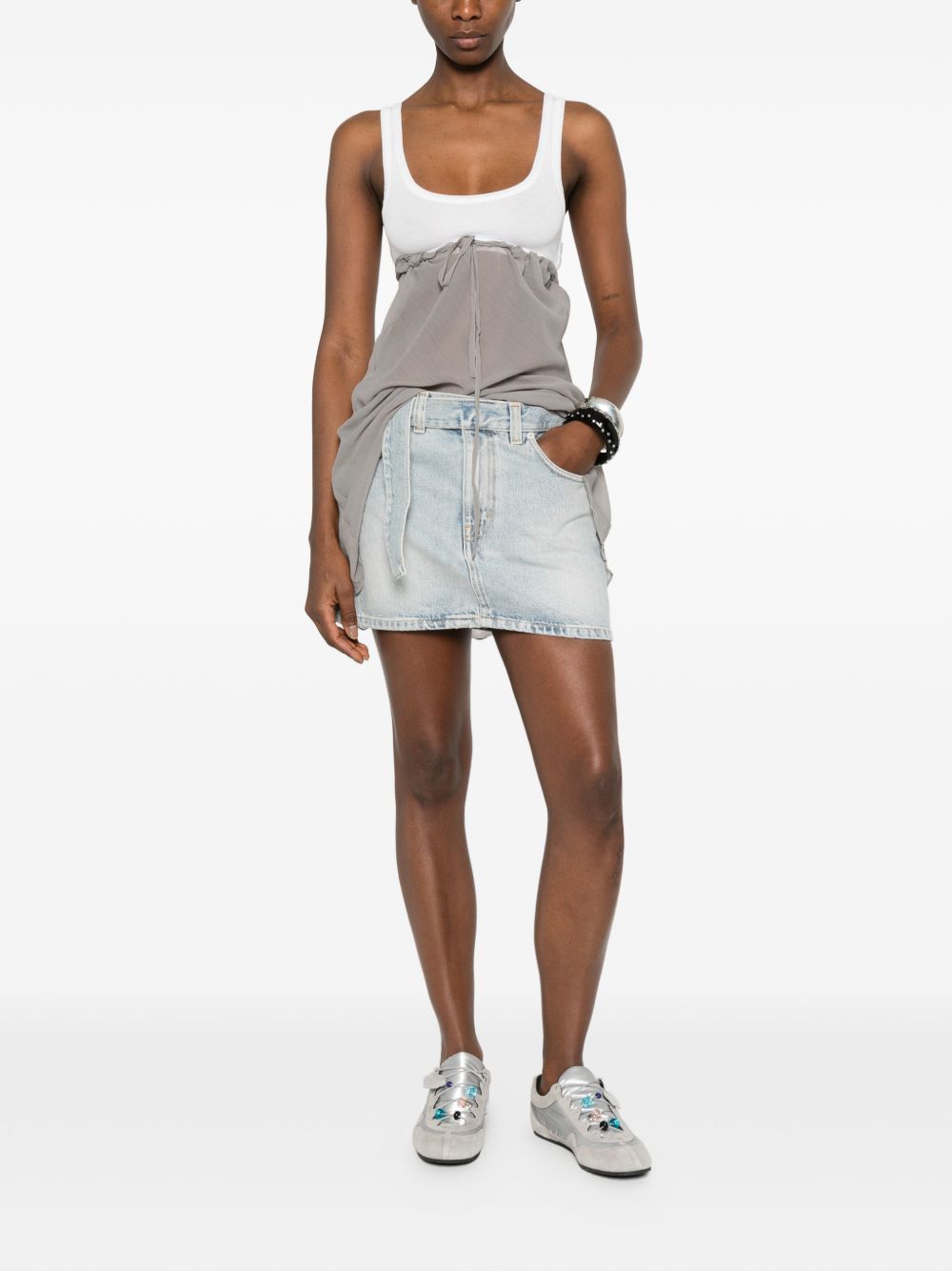 Gonna Tyra in blu Haikure - donna 