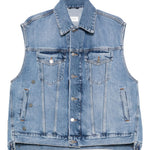 Gilet denim in blu Haikure - donna 